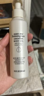 Lemongrass Coconut Body Oil