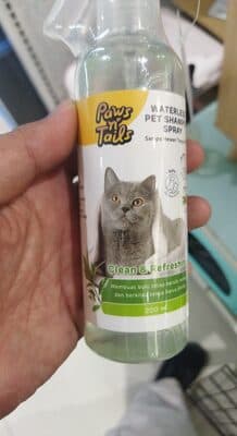 pet dry shampo green