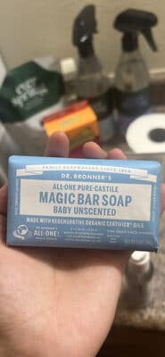 All-One Baby Unscented Pure-Castile Bar Soap