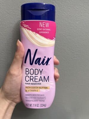 Body Cream Hair Remover
