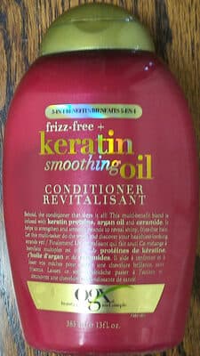 Frizz-Free + Keratin Smoothing Oil Conditioner