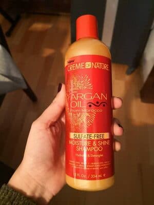 Argan oil shampoo