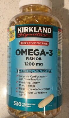 OMEGA-3 fish oil 1200mg