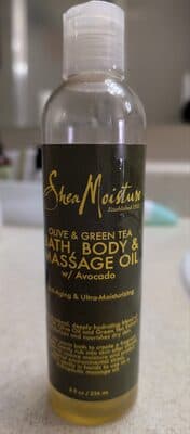 Olive & Green Tea Bath, Body & Masśage Oil w/ Avocado