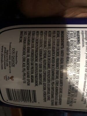 Body wash with pure epsom salt