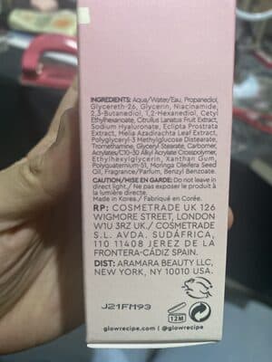Watermelon glow niacinamide dew drops
