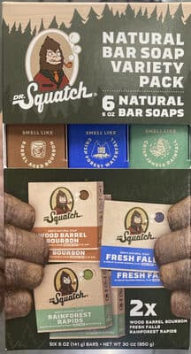 Natural Bar Soap Variety Pack