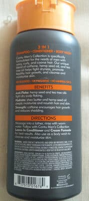 Shea Butter 3 in 1 Shampoo Conditioner Body Wash
