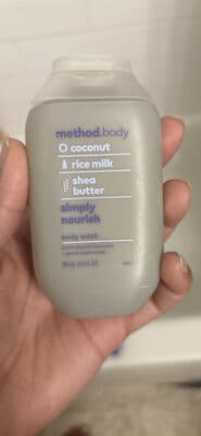 Coconut Rice Milk Shea Butter Body Wash Simply Nourish