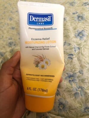 Eczema relief body lotion