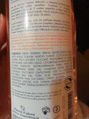 Gel douche douceur body