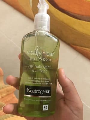 Visibly clear shine & pore gel nettoyant matifiant