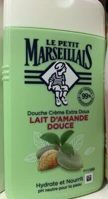 Douche crème lait d'amande douce