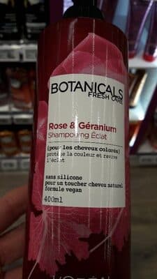Rose & Géranium Shampooing Eclat