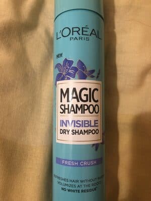 Magic shampoo invisible dry shampoo