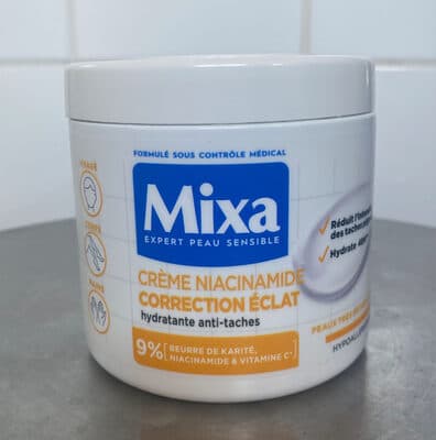 Crème niacinamide correction éclat