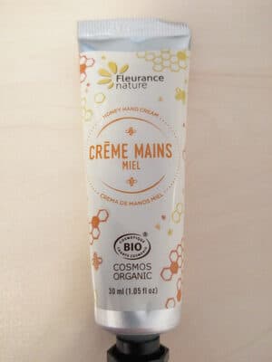Hand Cream with Organic Honey, 30ml (1.05 fl oz)