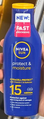 Protect & Moisture, SPF15