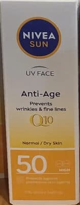 UV face Anti-Age Q10 SPF 50