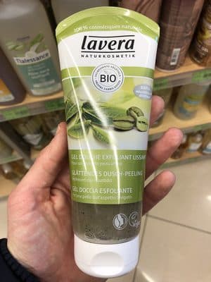 Gel douche exfoliant lissant