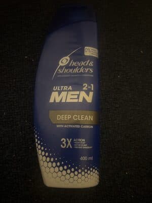 Ultra men deep clean 2in1 dandruff shampoo & conditioner
