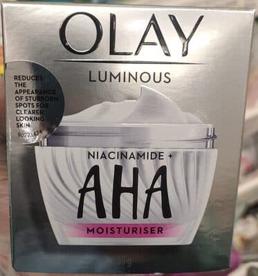 Olay AHA moisturizer