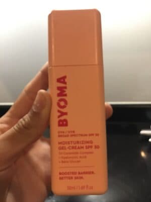 Moisturizing gel-cream spf 30