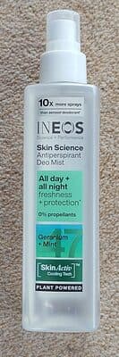 Skin Science Antiperspirant Deodorant Mist Geranium + Mint