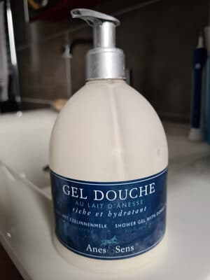 gel douche au lait d'ânesse