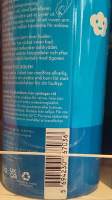 Sunscreen mousse SPF 30
