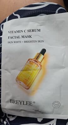 Vitamin c serum facial mask