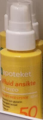 Solfluid ansikte