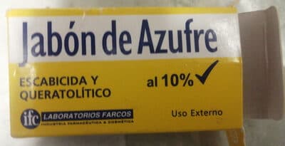 Jabón de Azufre