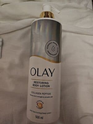Olay restoring body lotion