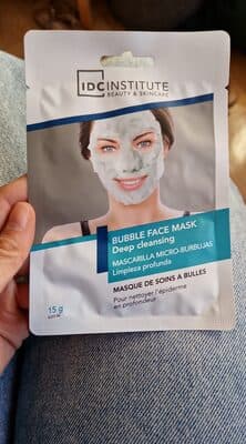 BUBBLE FACE MASK Limpieza profunda