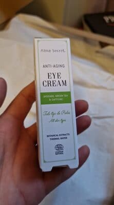 EYE CREAM AVOCADO GREEN TEA CAFFEINE