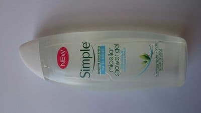 Simple Shower Gel Micellar Water