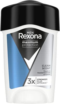 REXONA MEN Déodorant Stick Anti-Transpirant 96H Clean Scent 45ml