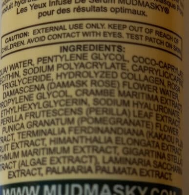 Mudmasky Moisture Boost Vitamin Boost