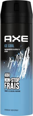 Axe Déodorant Homme Bodyspray Ice Cool 48h Non-Stop Frais 200ml