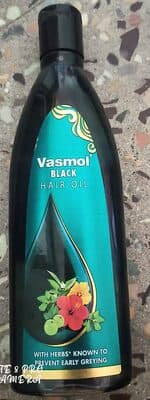 vasmol black hair oil