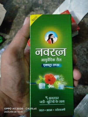 Navratna hair oil