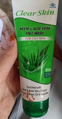 Neem aloe vera face wash