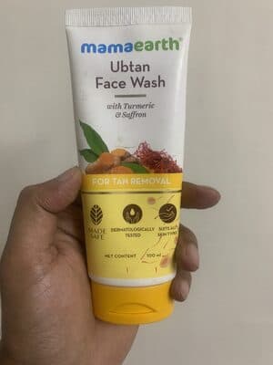 mamaearth ubtan face wash