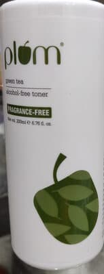 Plum Alcohol Free and fragrance free green tea  toner
