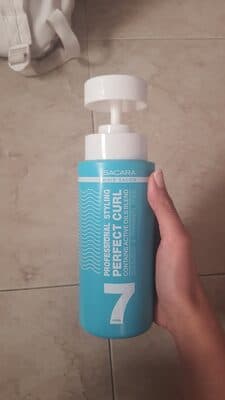 Professional styling perfect curl