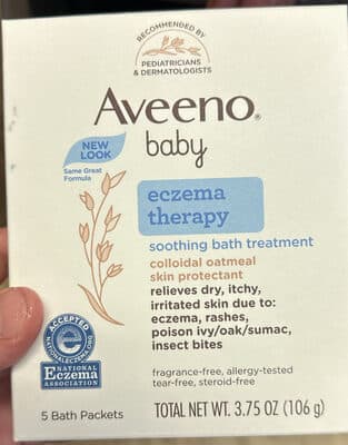 Baby Eczema Therapy Soothing Bath Treatment