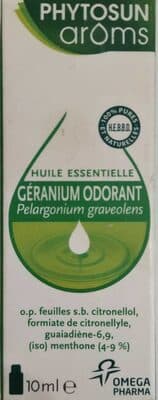 Huile essentielle géranium odorant