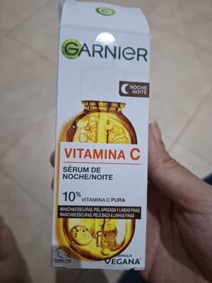 Skin Active sérum de noche Vitamina C