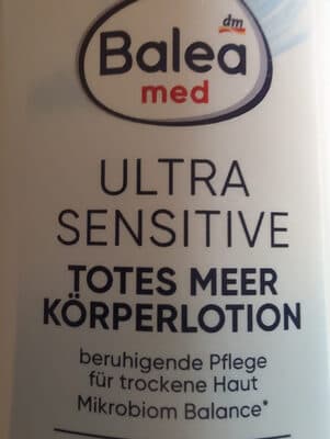 Balea med Ultra Sensitive Totes Meer Körperlotion